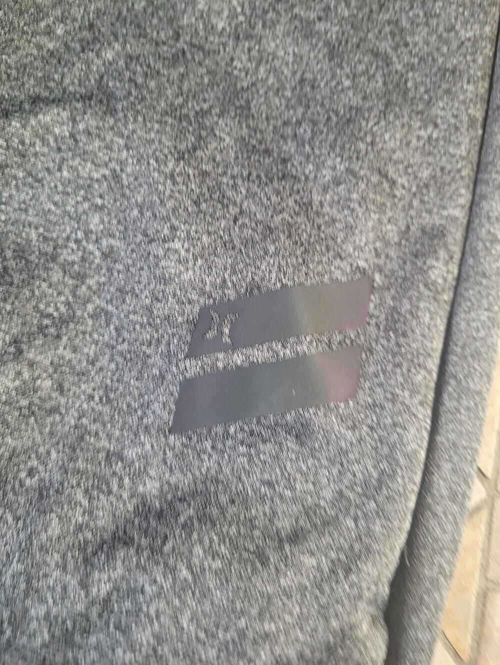 Hurley Men's Heather Gray Athletic Joggers - Picture 2 of 5